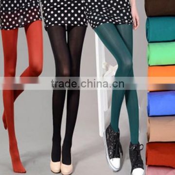 Hot Selling Summer Spring Design Nude Chinese Girls Photos Plain Bright Neon Candy Solid Color Cheap Young Girls Tights