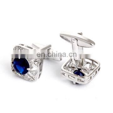Sparkling Luxurious Diamond Stone Unisex Shirt Jewelry Cufflinks Brand photo-4