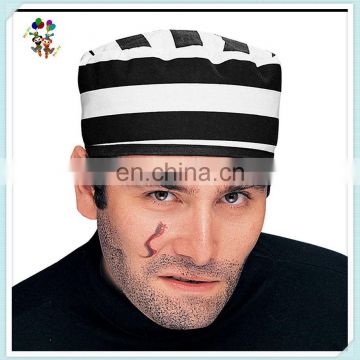 Cheap Adult Prisoner Costume Halloween Party Hats HPC-0268