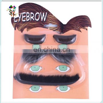 4pcs Set Costume Party Stylish Funny False Fake Eyebrow HPC-0308