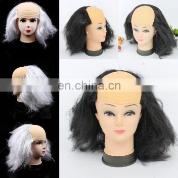 Cheap synthetic bald man wig