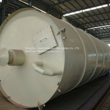 Dry powder mortar mixing tank