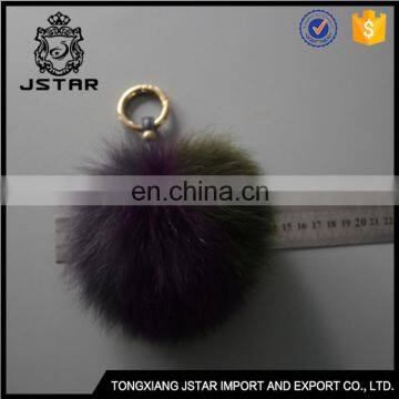 Skillful Manufacture Wholesale Dyed Fox Fur Pompom