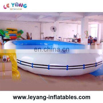 Inflatable water park/ backyard plastic swimming pool for family