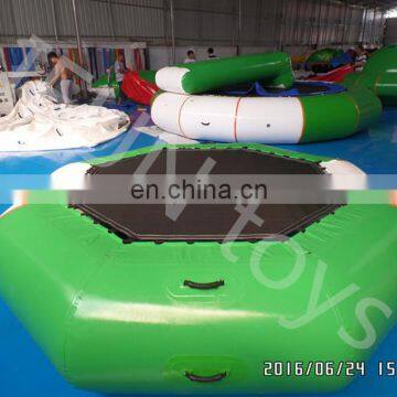 Factory inflatable orbit water trampoline air bouncer trampoline for sale