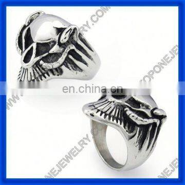 2014 China Cheap Piercing skull rings for men