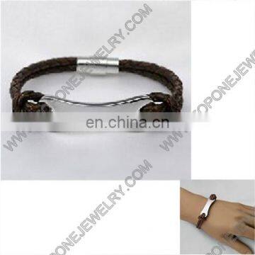 wholesale latest unique design bracelet stainless steel jewelry engravable bracelet