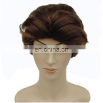 MCW-0413 Party Masquerade synthetic short women brown Bob wig