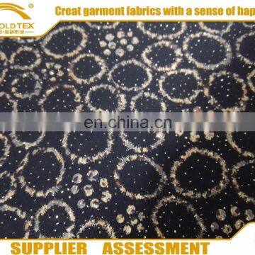 2016 Plain Dyed Spandex Knitted Denimrib Rib Knit Fabric For Garment photo-3