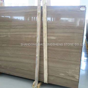 Brown Wooden Marble, Coffee Wooden Marble, Brown Wenge Marble, Coffee Wood Marble Slab,Grey Serpegiante Marble photo-2