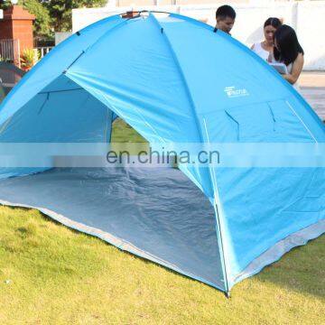 8.5mm High strength fiber material big size 4 person fishing tent