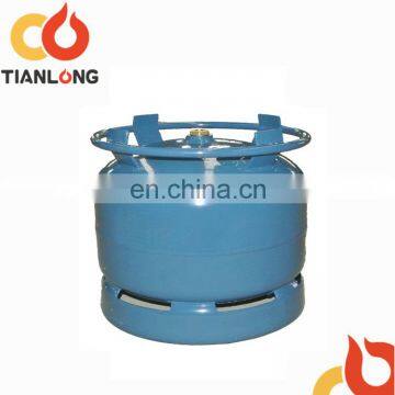 6kg lpg gas tank with gas burner for nigeria