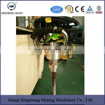 portable drilling machine sampling for geological exploration