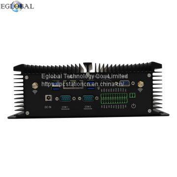 Industrial Fanless Mini PC i5 8250U 4 Cores 2 * DDR4 2 * COM Wind10 Linux Mini Desktop Computer VGA HDMI Wi-Fi photo-5