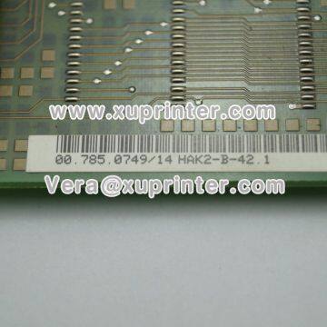 00.785.0514 Flat Module HAK2-B31.1 Printed Circuit Board HAK2 00.785.0749 00.788.0197 HD Original Used Card.