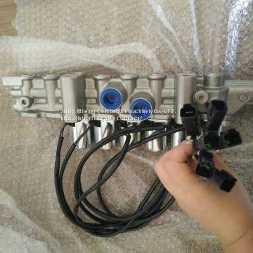 Сolenoid valve assembly PC200-7 20Y-60-31212 Komatsu  Электромагнитный клапанный узел
