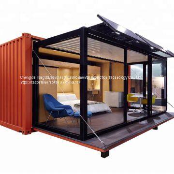 Customized 20ft 40ft expandable shipping container house for sale