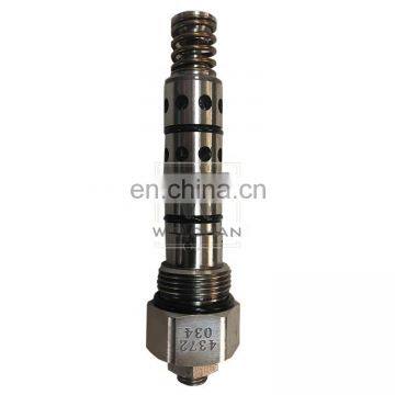 Excavator Hydraulic Parts EX200-5 Main Relief Valve 4372034 Excavator Spare Parts Control Valve