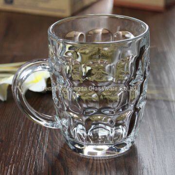 Engrave Logo Glass Mug With Handle photo-3