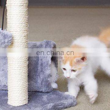 Wooden Sisal Oem Manufacturer Wholesale New Design Wooden Cat Scratching Post