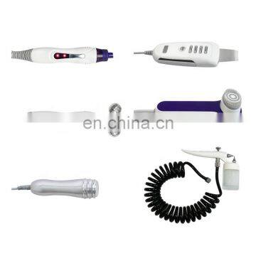 Portable 6 In 1 For Facial Deep Cleaning Dermabrasion Hydro H2 O2 RF Anti Wrinkle Facial Massage Treatment Device photo-5