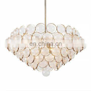 Modern Indoor Hotel Lobby Crystal Chandelier Pendant Light photo-3