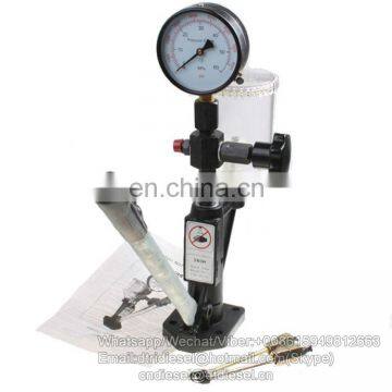 S60H bosch diesel fuel injector injection nozzle tester with with 0-60 Mpa (0-600 bar) pressure gauge in high quality