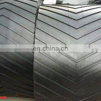 15mm Chevron Profile Crescent Top Profile Harvest Conveyor Belt With Cleats photo-3
