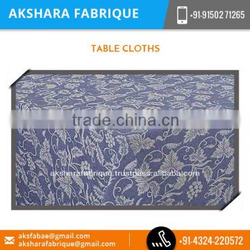 Top Most Selling Oil Proof Cotton Table Cloth by Branded Manufacturer