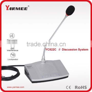 Wired Audio Discussion Conference System With Chairman And Delegate Microphone ----Yarmee photo-3
