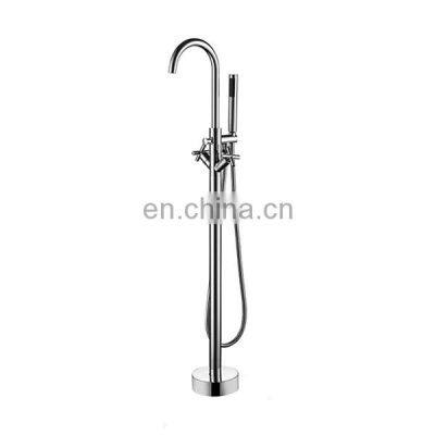 Proway Freestanding Bathtub Watermark Floor Mounted Water Bathtub Faucet