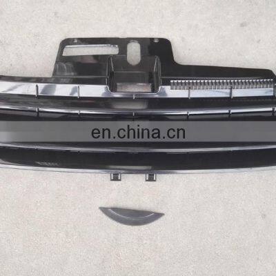 Badgeless Grille For Volkswagen Polo 9N 2002 Front Grill Without Logo Hole 9N0853653 photo-2