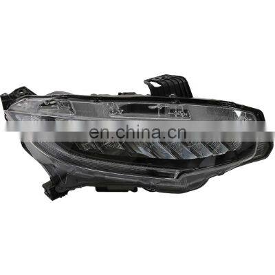 Upgrade LED Headlamp Headlight With a Touch of Red for Honda Civic Head Lamp Head Light 2016-2018 photo-3