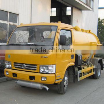 small sewer cleaning truck