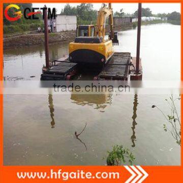 deep water amphibious excavator for river excvation