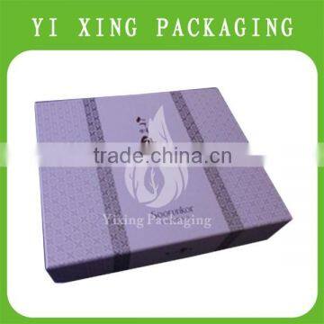 YiXing Wholesale Custom Fancy Coated Paper Wrapped Cardboard Cosmetic Box With Lids