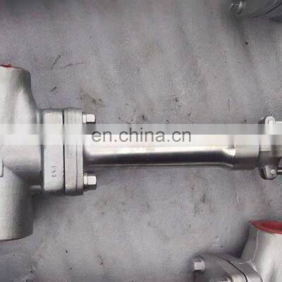 Cryogenic Oxyogen Liquid Used Extension Globe Valve Globe Valves for Water Oil Gas Flanges End LF2 Materials photo-4