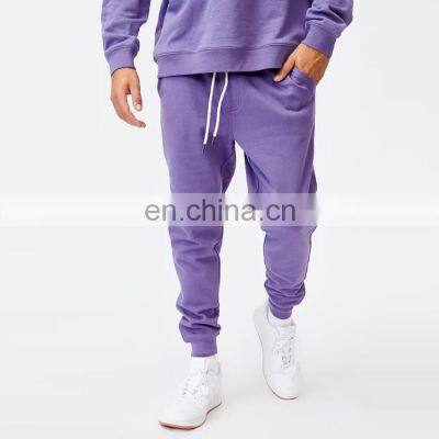 MEN French Terry 100% Cotton Blank Design Sweat Pant