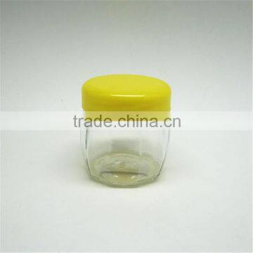 280ml glass jars for honey or food with plastic cap
