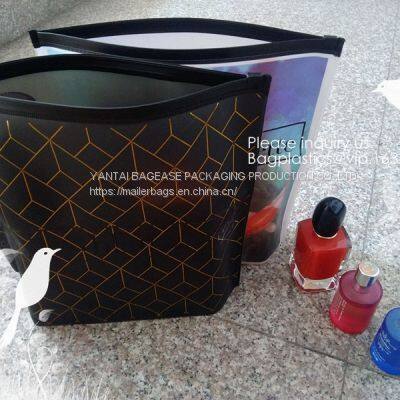 TPU EVA Cheap Plastic Zipper Bag Makeup Sponge Cosmetic Packaging Storage Suit Bag, Vinyl Cosmetic Bag With Zipper Bagease photo-2