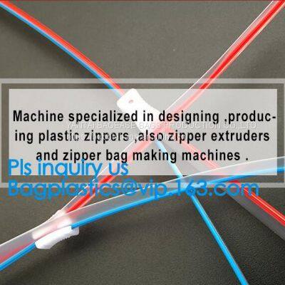 Easy Tear Transparent Plastic PE Food Pouch Zipper, Plastic Slider Pet Food Bag Zipper, Double Sealed Plastic Vacuum Bag photo-2