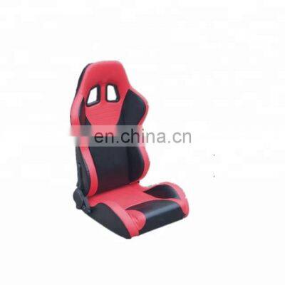 The Adjustable Adjustable  PVC Turtle back esign Universal red car racing seats