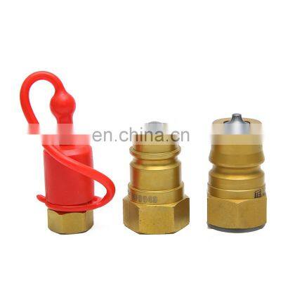 stainless steel  ISO7241-B pipe fitting quick couplings hose connector Push-in type quick couplings