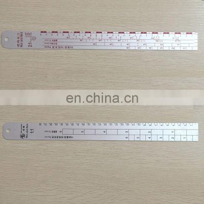 Aluminum measuring paint sticks rulers paints mixing ruler