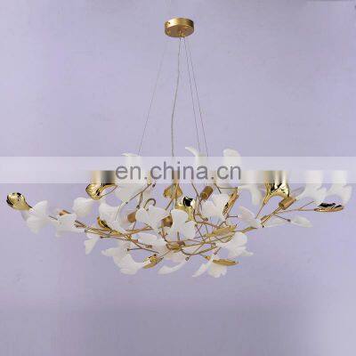 New Design Pendant Lights Luxury Hanging Black Living Room Modern Chandelier Lamp