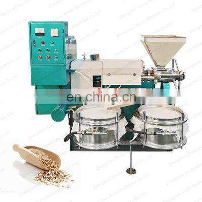 Hot and Cold Oil Soybean Press Machine Automatic Mini Screw Palm Oil Pressing Making Machine