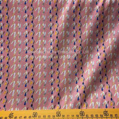 Factory Direct Own Design Custom Digital Printing Quality Satin Fabric 100 Polyester