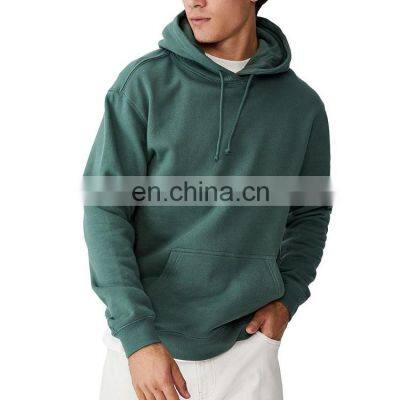 2021 New Arrivals Streetwear Hooded Mens Sweatshirt Cotton Fleece with Custom Logo Women Blank