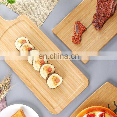 Amazon Explosion New Design Eco Friendly Restaurant Bamboo Pizza Board Tray