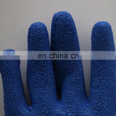 Outdoor Construction Labor Protective Safety 13G Knitted PU Coated Cut Resistant Work Glove photo-5